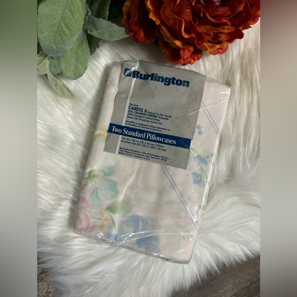 Vintage Burlington Caress II Pillowcases